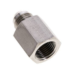 Racor Reductor JIC G1/2'' Hembra x UNF 3/4''-16 Macho Acero Inoxidable 275bar (3863.75psi)