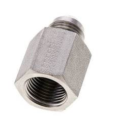 Racor Reductor JIC G1/2'' Hembra x UNF 3/4''-16 Macho Acero Inoxidable 275bar (3863.75psi)