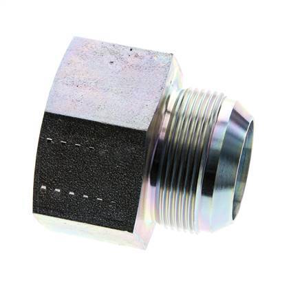 Racor Reductor JIC G1 1/2'' Hembra x UN 1-7/8''-12 Macho Acero 105bar (1475.25psi)