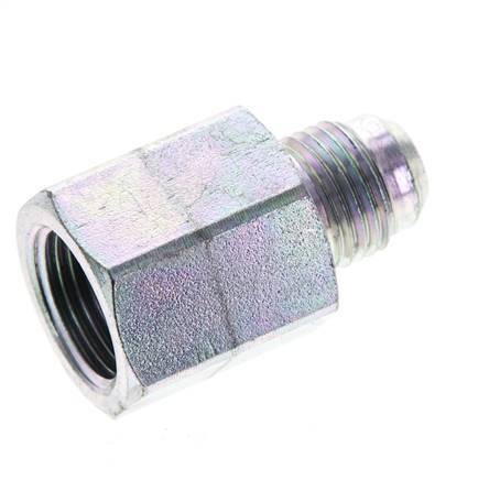 Racor Reductor JIC G3/8'' Hembra x UNF 9/16''-18 Macho Acero 275bar (3863.75psi)