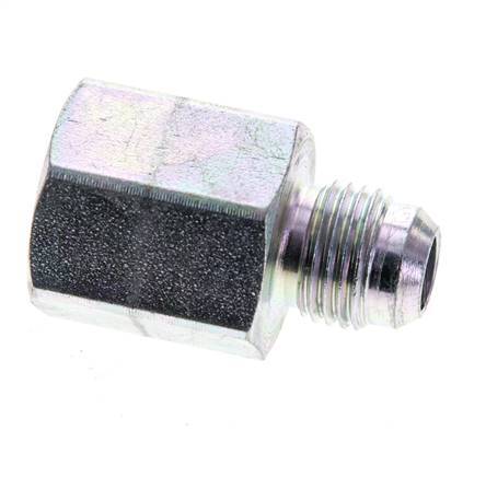 Racor Reductor JIC G3/8'' Hembra x UNF 9/16''-18 Macho Acero 275bar (3863.75psi)