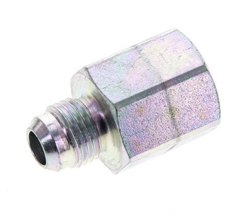 Racor Reductor JIC G3/8'' Hembra x UNF 9/16''-18 Macho Acero 275bar (3863.75psi)