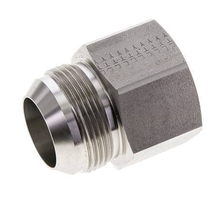 JIC Reducing Nipple G1'' Female x UN 1-5/8''-12 Male Stainless Steel 140bar (1967.0psi)