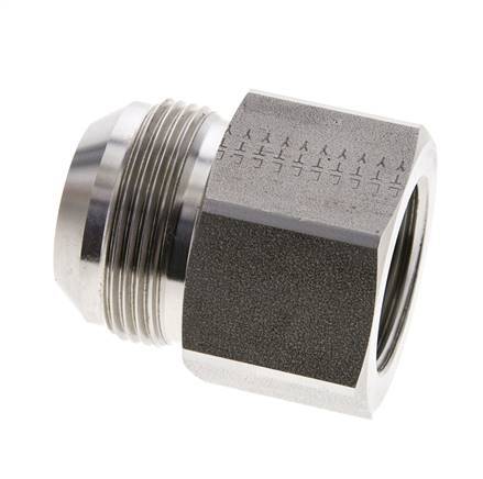JIC Reducing Nipple G1'' Female x UN 1-5/8''-12 Male Stainless Steel 140bar (1967.0psi)
