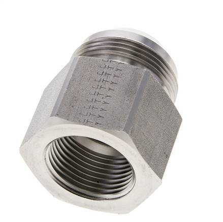 JIC Reducing Nipple G1'' Female x UN 1-5/8''-12 Male Stainless Steel 140bar (1967.0psi)
