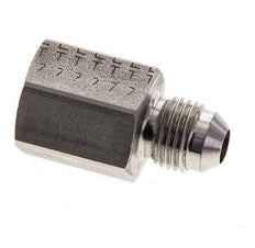 Racor Reductor JIC G1/4'' Hembra x UNF 1/2''-20 Macho Acero Inoxidable 275bar (3863.75psi)