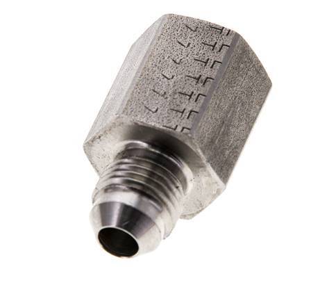 Racor Reductor JIC G1/4'' Hembra x UNF 1/2''-20 Macho Acero Inoxidable 275bar (3863.75psi)