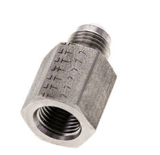 Racor Reductor JIC G1/4'' Hembra x UNF 1/2''-20 Macho Acero Inoxidable 275bar (3863.75psi)