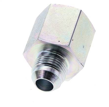Racor Reductor JIC G1/2'' Hembra x UNF 3/4''-16 Macho Acero 275bar (3863.75psi)
