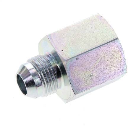 Racor Reductor JIC G1/2'' Hembra x UNF 3/4''-16 Macho Acero 275bar (3863.75psi)