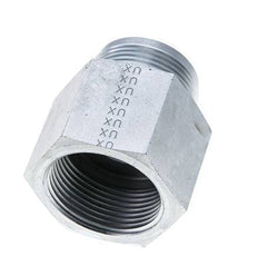 Racor Reductor JIC G1 1/4'' Hembra x UN 1-5/8''-12 Macho Acero 140bar (1967.0psi)