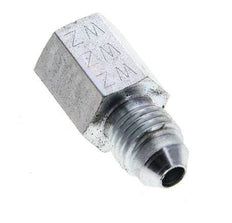 JIC Reducing Nipple G1/8'' Female x UNF 7/16''-20 Male Steel 310bar (4355.5psi) [2 Pieces]