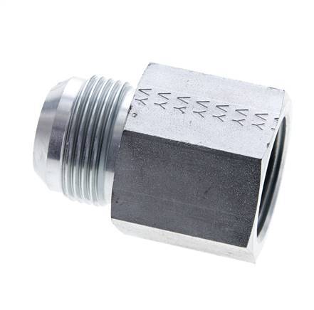 Racor Reductor JIC UN 1-5/16''-12 Macho x 1'' NPT Hembra Acero 140bar (1967.0psi)