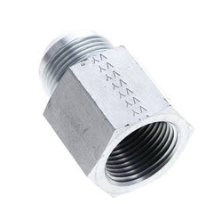Racor Reductor JIC UN 1-5/16''-12 Macho x 1'' NPT Hembra Acero 140bar (1967.0psi)