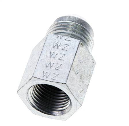 Racor Reductor JIC UNF 3/4''-16 Macho x 3/8'' NPT Hembra Acero 210bar (2950.5psi)