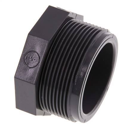 Reducing Ring Rp2'' Female x G2'' Male PVC-U 16bar (224.8psi) EN 1452-3 [2 Pieces]