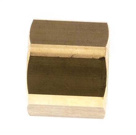 Llave de vaso reductora M16 X 1,5 x G3/4'' Latón 16bar (224,8psi) 32mm hexagonal