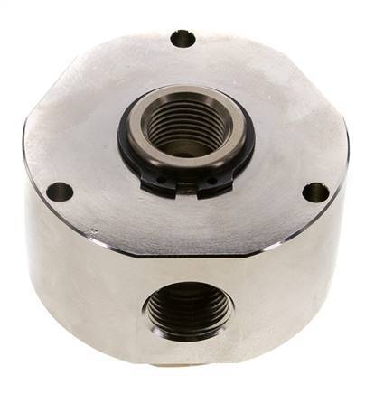 3-Way Rotary Joint 1/2'' x3/4'' Nickel-plated Brass NBR 12bar (168.6psi)