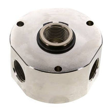3-Way Rotary Joint 1/2'' x3/4'' Nickel-plated Brass NBR 12bar (168.6psi)