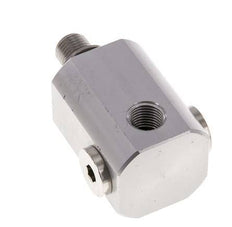 Junta rotativa de 4 vías G1/4'' Aluminio NBR 10bar (140.5psi)