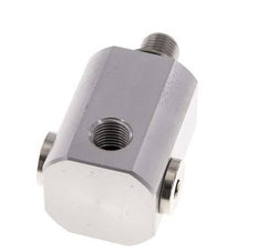 Junta rotativa de 4 vías G1/4'' Aluminio NBR 10bar (140.5psi)