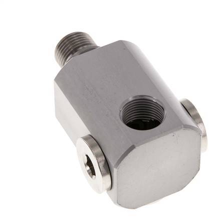 Junta rotativa de 4 vías G3/8'' Aluminio NBR 10bar (140.5psi)