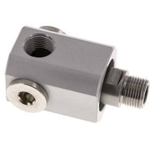 Junta rotativa de 4 vías G3/8'' Aluminio NBR 10bar (140.5psi)