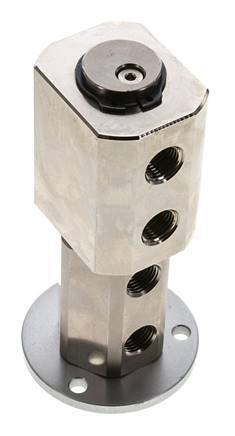 Rotary Joint G1/4'' Female Nickel-plated Brass PUR 12bar (168.60000000000002psi)