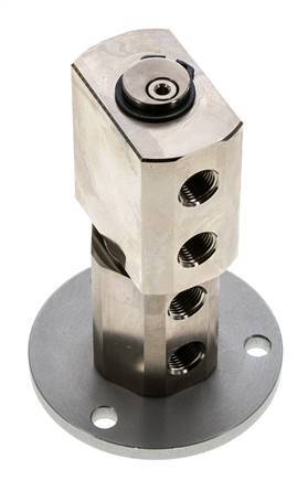 Junta rotativa G1/8'' Hembra Latón niquelado PUR 0bar (0.0psi) Vacío