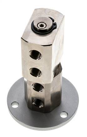 Junta rotativa G1/8'' Hembra Latón niquelado PUR 0bar (0.0psi) Vacío
