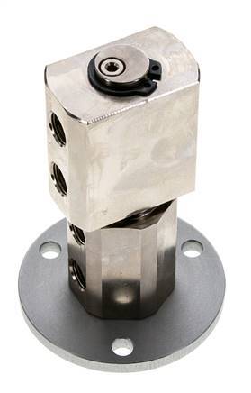 Junta rotativa G1/8'' Hembra Latón niquelado PUR 0bar (0.0psi) Vacío