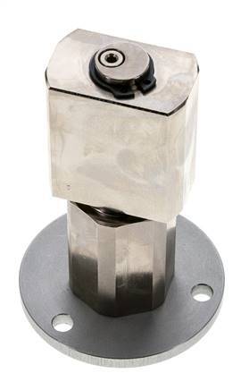 Junta rotativa G1/8'' Hembra Latón niquelado PUR 0bar (0.0psi) Vacío