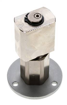 Junta rotativa G1/8'' Hembra Latón niquelado PUR 0bar (0.0psi) Vacío