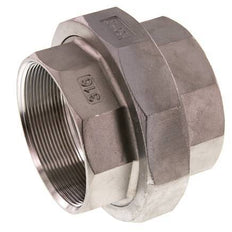 Unión Conector Recto Rp3'' Hembra Acero Inoxidable Junta Plana PTFE 16bar (224.8psi)