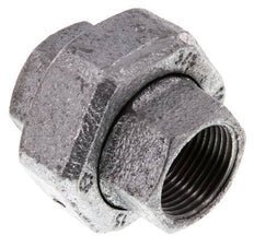 Racor recto de unión Rp3/4'' hembra hierro fundido junta plana 25bar (351.25psi)