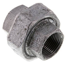 Racor recto de unión Rp3/4'' hembra hierro fundido junta plana 25bar (351.25psi)