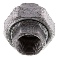 Racor recto de unión Rp3/4'' hembra hierro fundido junta plana 25bar (351.25psi)