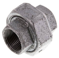 Racor recto de unión Rp3/4'' hembra hierro fundido junta plana 25bar (351.25psi)