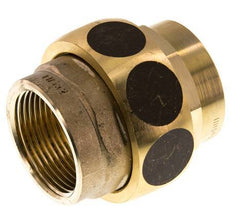 Unión Conector Recto Rp1 1/4'' Hembra Latón Junta Plana Centellen 16bar (224.8psi)