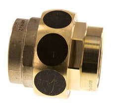 Unión Conector Recto Rp1 1/4'' Hembra Latón Junta Plana Centellen 16bar (224.8psi)