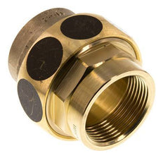 Unión Conector Recto Rp1 1/4'' Hembra Latón Junta Plana Centellen 16bar (224.8psi)