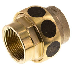 Unión Conector Recto Rp1 1/4'' Hembra Latón Junta Plana Centellen 16bar (224.8psi)