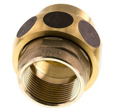 Unión Conector Recto Rp1 1/4'' Hembra Latón Junta Plana Centellen 16bar (224.8psi)