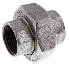 Racor recto de unión Rp1'' hembra hierro fundido junta plana 25bar (351.25psi)