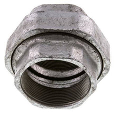 Racor recto de unión Rp2 1/2'' hembra hierro fundido junta plana 25bar (351.25psi)