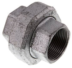 Racor recto de unión Rp1 1/4'' hembra hierro fundido junta plana 25bar (351.25psi)