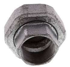 Racor recto de unión Rp1 1/4'' hembra hierro fundido junta plana 25bar (351.25psi)