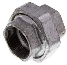 Racor recto de unión Rp1 1/2'' hembra hierro fundido junta plana 25bar (351.25psi)