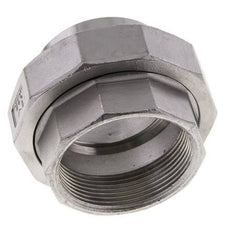 Racor recto de unión Rp2'' Hembra x 60,3mm Extremo para soldar Acero inoxidable Junta cónica 16bar (224,8psi)