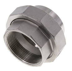 Racor recto de unión Rp2'' Hembra x 60,3mm Extremo para soldar Acero inoxidable Junta cónica 16bar (224,8psi)
